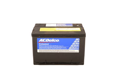 Acdelco 101 6yr Battery 2006 Cadillac Cts