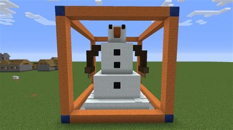 Snowman Minecraft Map