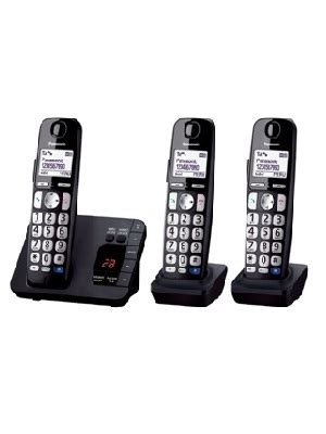 Panasonic Kx Tge Big Button Dect Cordless Telephone With Nuisance