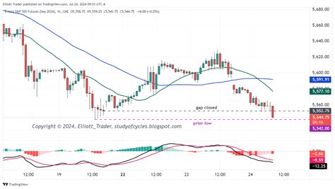 CME MINI DL ESU2024 Chart Image By Elliott Trader TradingView