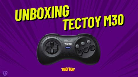 UNBOXING CONTROLE TECTOY M30 Tectoy YouTube