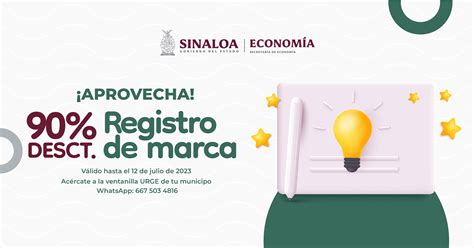 CAMPAÑA DE PRECIO DIFERENCIAL 90% DE DESCUENTO EN REGISTRO DE MARCA