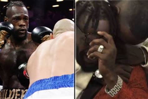 Deontay Wilder Deja KO A Helenius Y Luego Se Pone A Llorar Por Los