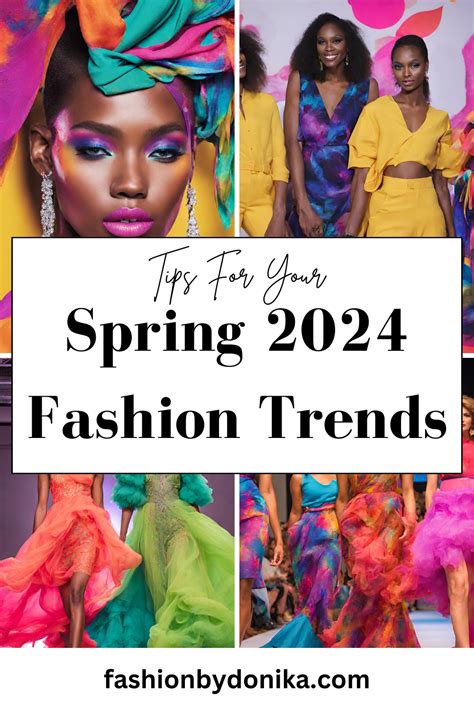 Spring 2024 Fashion Trends In 2024 Spring Colors Fashion Summer