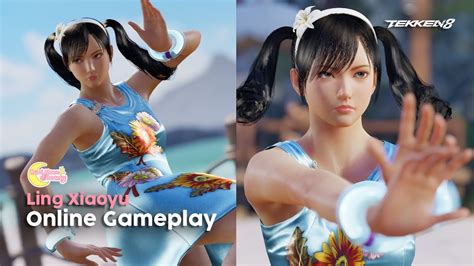 Tekken 8 Ling Xiaoyu Online Gameplay Ranked Match 8 YouTube