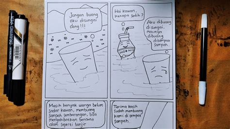 Cara Membuat Komik Di Buku Gambar Yang Mudah 53 Koleksi Gambar