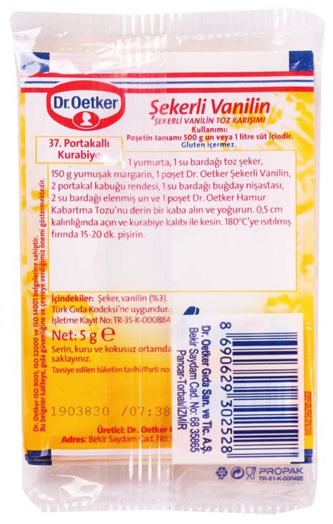 Dr Oetker Ekerli Vanilin Li G Macroonline