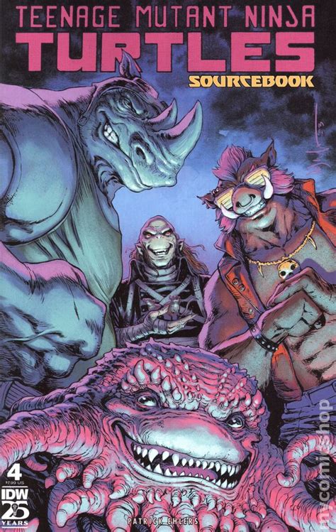 Teenage Mutant Ninja Turtles Sourcebook 2024 Idw Comic Books