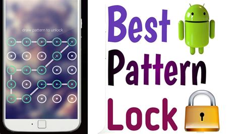 Best Pattern Lock For Android No Root Needed Youtube