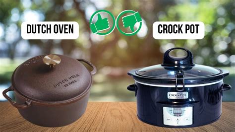 Dutch Oven VS Crock Pot: What Is The Difference Between Them?