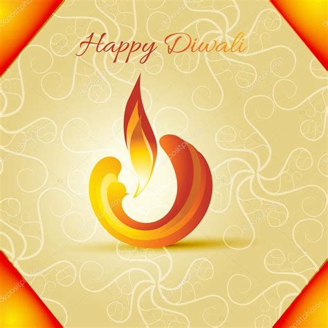 Diwali diya background Stock Vector Image by ©pinnacleanimate #53964489