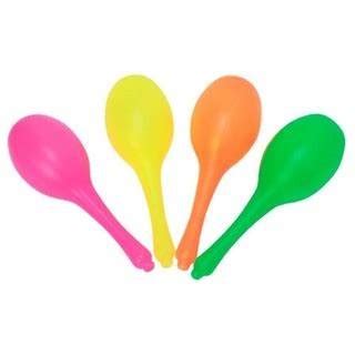 MARACAS FLUO X 10 UNIDADES COMUNES 1785 Gonic