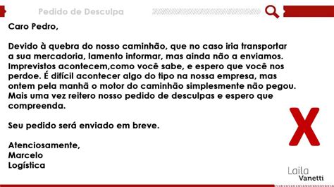 Pedido De Desculpa No E Mail Comunica O Empresarial Por Laila