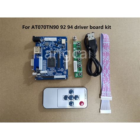 HDMI VGA 2AV 50PIN TTL LVDS Controller Board Module Monitor Kit For