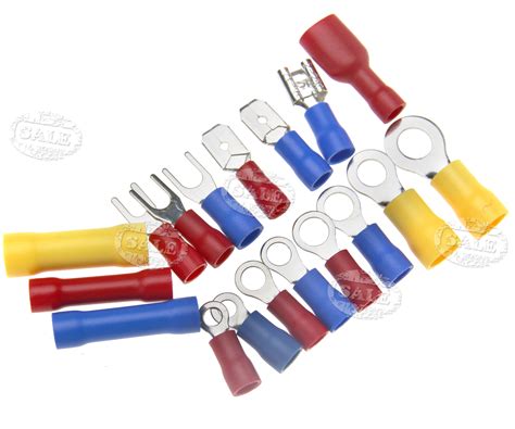 1200pcs 18 Type Insulated Assorted Electrical Wire Terminals Crimp