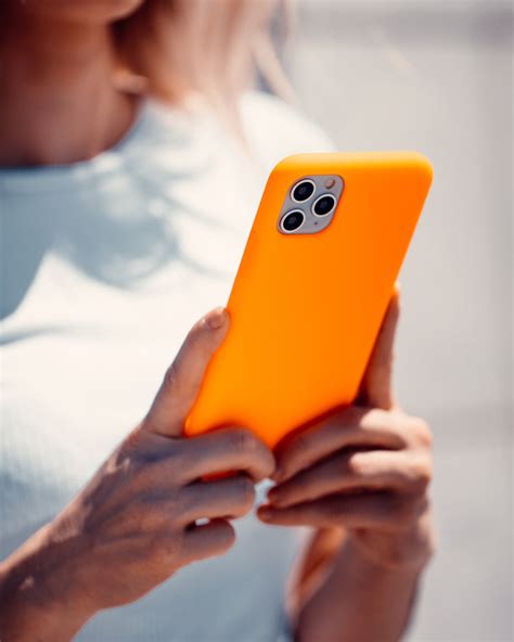 Neon Orange Silicone Iphone Case Felony Case