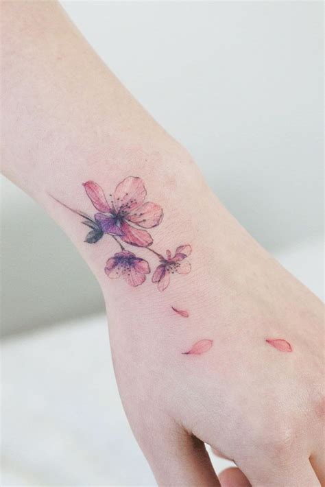 Tender Selection Of Cherry Blossom Tattoo For Your Inspiration