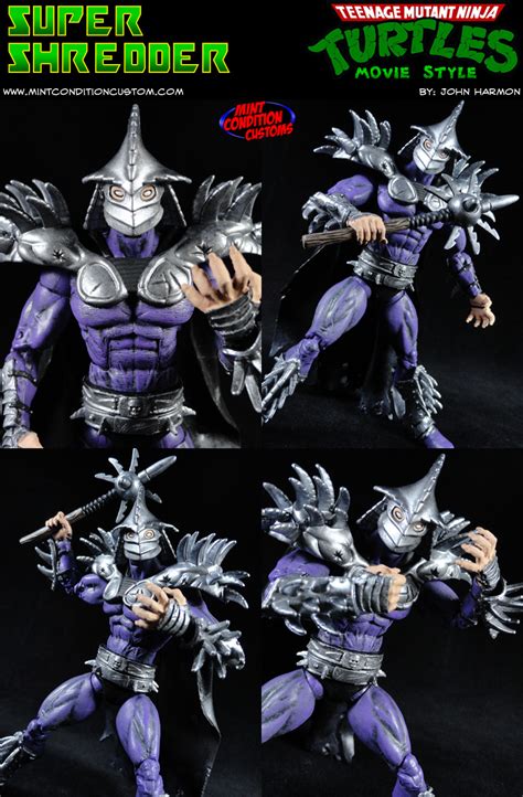 Custom Super Shredder (Movie Style) TMNT Action Figure - Created ...