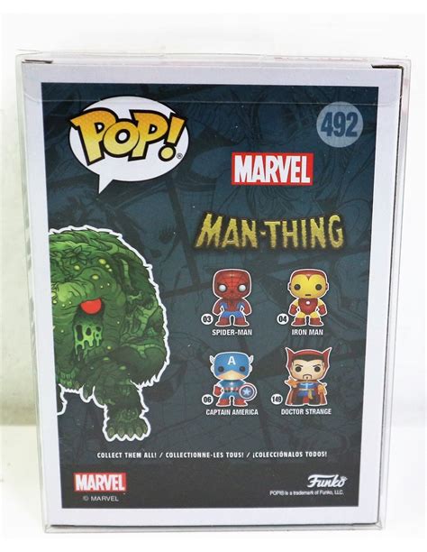 Sold At Auction Funko Pop Marvel Man Thing Pop 492 54 Off