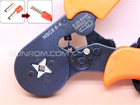 Crimping Tool For End Wire Ferrule Bootlace Range 0 25 6 Sq Mm 5971