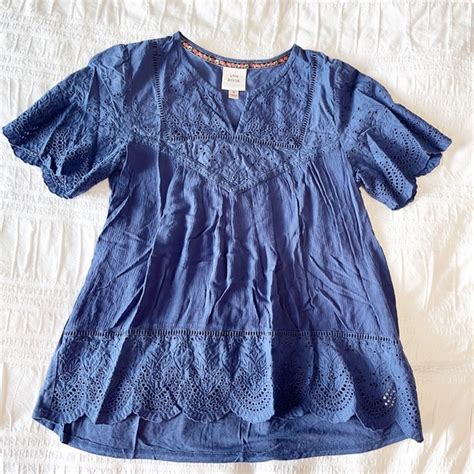 Knox Rose Tops Knox Rose Eyelet Boho Blouse Medium Poshmark