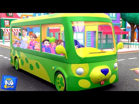 Wheels On the Bus Purple + More Cartoon Videos and Rhymes for Kids - Videos For Kids