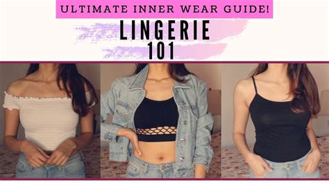 What To Wear Under What Lingerie Guide Youtube