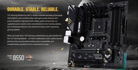 Buy Asus Tuf Gaming B M Plus Wi Fi Motherboard Online At Best Price