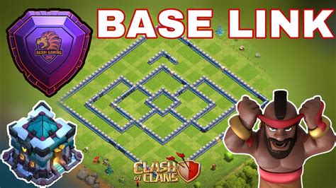 NEW BASE TH13 LEO RANK HUYỀN THOẠI Clash of clans