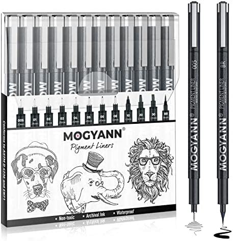 Amazon Yisan Black Drawing Pens Art Pens Set Fineliner Ink