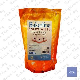 Jual Bakerline Icing Sugar Donut Dusling Snow White Gula Halus