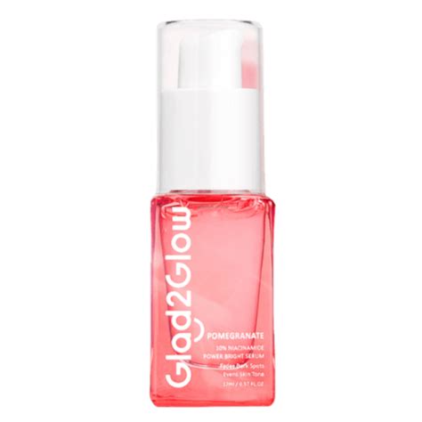 Jual Glad2glow Pomegranate 10 Niacinamide Power Bright Serum Termurah