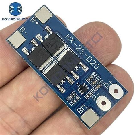 2S 13A BMS 18650 Lityum Pil Şarj Koruma Devresi Komponentci