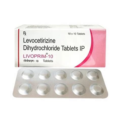 Levocetirizine Hcl10 Mg Tablet At ₹ 450box Pharmaceutical Tablets In