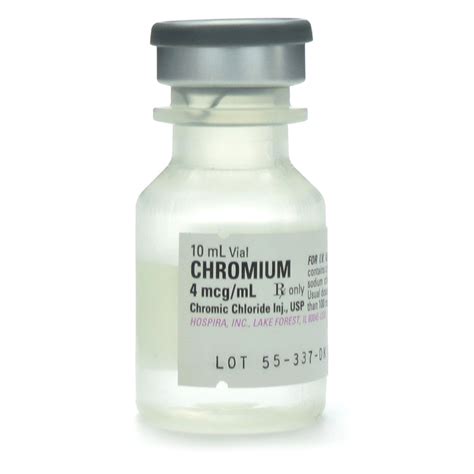 Chromium Chromic Chloride 4mcg ML Injection 10mL SDV McGuff