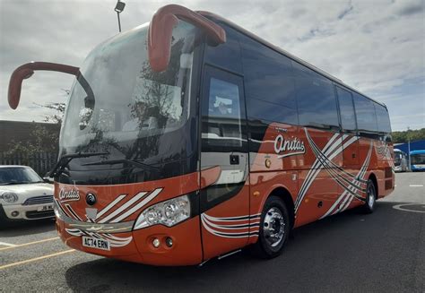 Anita S Coaches Takes Delivery Of A Yutong Tc Midi Routeone