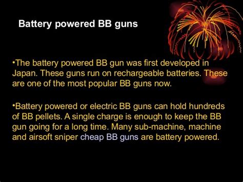 Various Types Of BB Guns And Reasons For Their Popularity