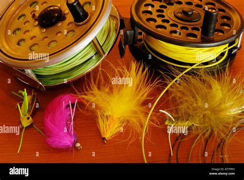 Fly Fishing Equipment Stock Photo - Alamy