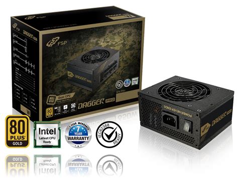 Fsp Fortron Sfx Atx Dagger Pro W Plus Gold Modular Ppa