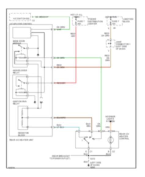 Air Conditioning Dodge Ram Van B1500 1998 System Wiring Diagrams Wiring Diagrams For Cars