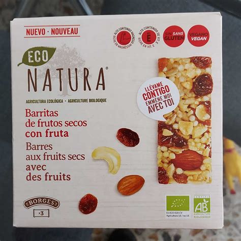 Borges Barritas de frutos secos con fruta Reviews | abillion