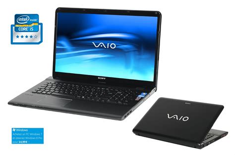 Pc Portable Sony Vaio Sve T E B Vaiosve T E B Darty