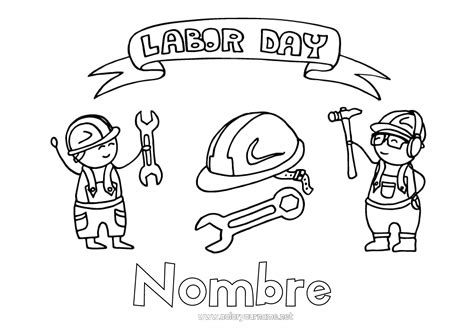 Imagenes De Labor Day Para Colorear Infoupdate Org