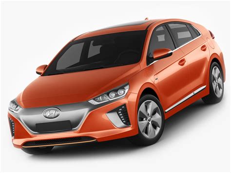 Hyundai Ioniq Hybrid D Model Max Ds C D Fbx Lwo Obj