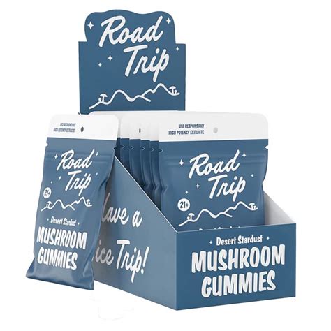 Road Trip Mushroom Gummies Desert Stardust Blend Legal Mushroom Gummies