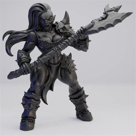 Hot Goblin オーク ポーズC ミニチュア ホットゴブリン TRPG 戦士