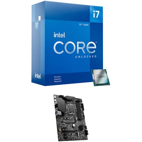 Intel Core I7 12700KF 3 6 GHz 12 Core LGA 1700 Processor MSI