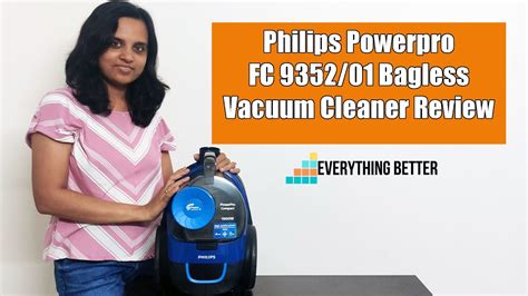 Philips PowerPro FC9352 01 Bagless Vacuum Cleaner Review 2024 YouTube