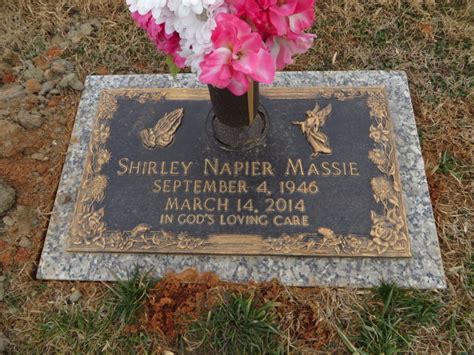 shirley napier massie   find  grave memorial