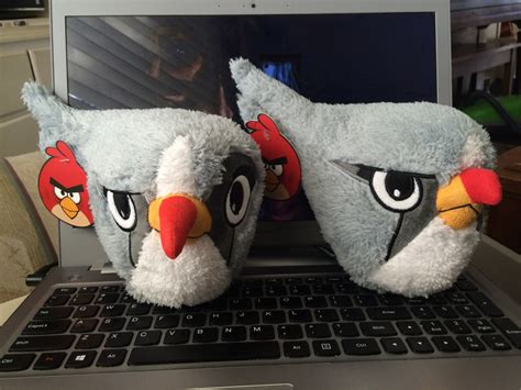 Angry Birds Contest Silver Plush by KasaraWolf on DeviantArt